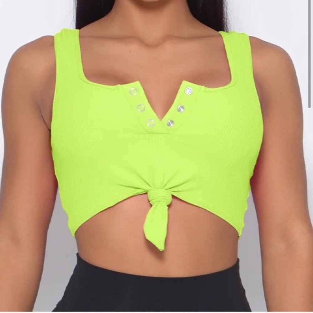 Bombshell Knotted Sports Bra S